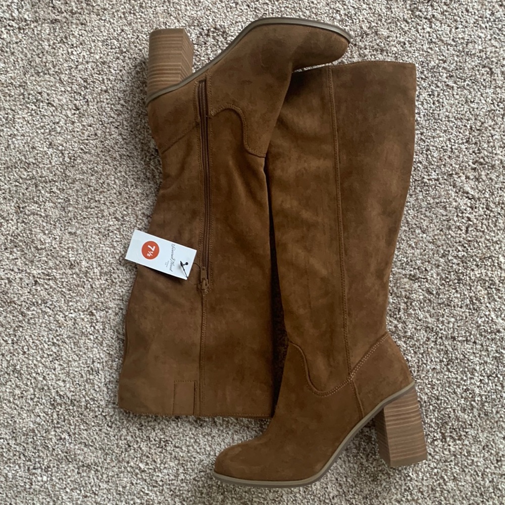 Women’s Universal Thread (Target) Suede Boots Cognac